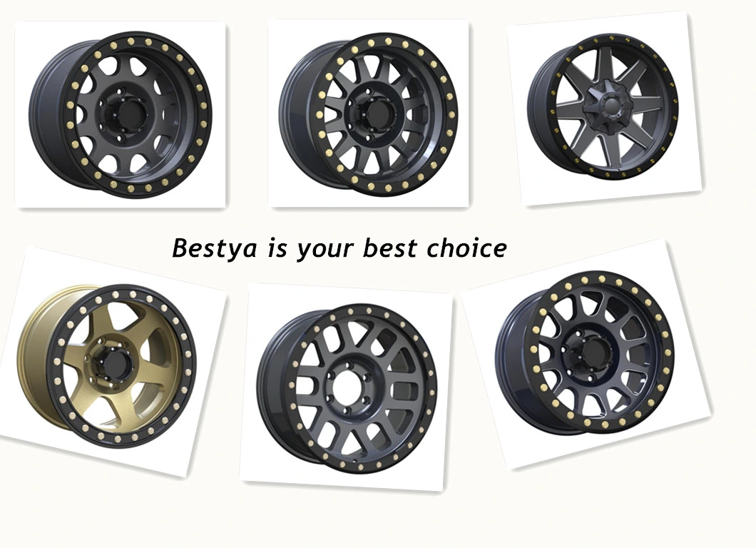 15X7.0 17X7.5 Auto Car Aluminum Rims Replica Alloy Wheels Manufacturer for Toyota/BMW/Audi/Jeep/Nissan/VW/Benz/Lexus